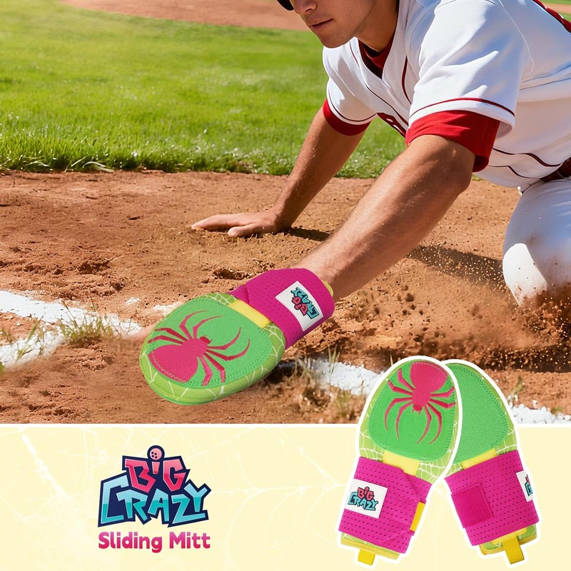 Big Crazy Sliding Mitt for Youth & Adult, Baseball Softball Sliding Mitt, Baseball Accessories and Protective Gear Flexible, Durable, Ambidextrous - Image 3